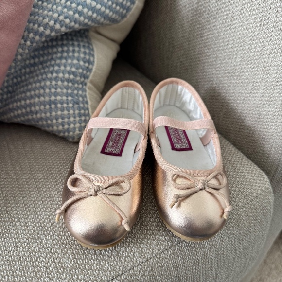 L'amour Alia Ballerina Flat, Rose Gold size 6 VGUC - Picture 6 of 6